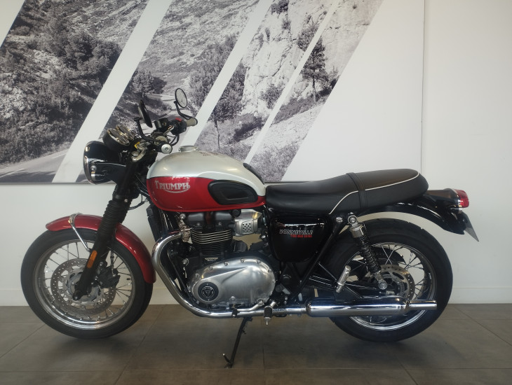 TRIUMPH BONNEVILLE T100 BUD EKINS - 07/2020 - 33420 KMS - MERIGNAC