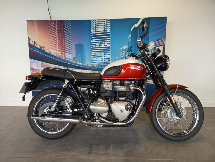 TRIUMPH BONNEVILLE T100 BUD EKINS - 12/2020 - 4960 KMS - MERIGNAC