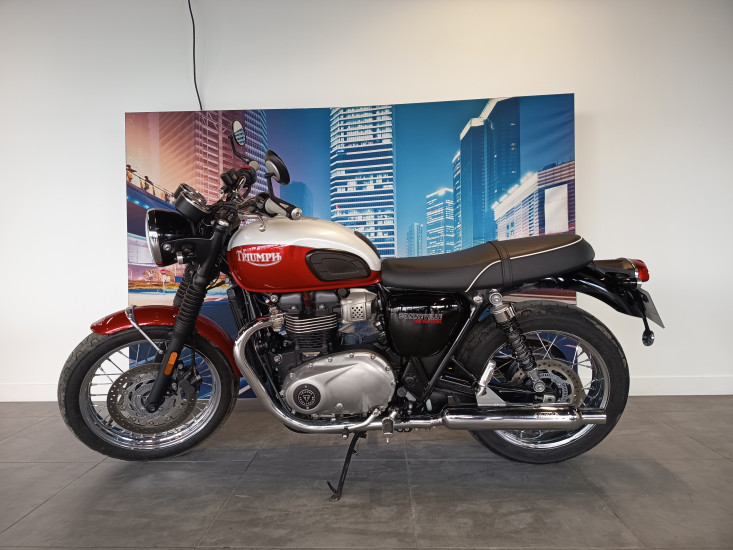 TRIUMPH BONNEVILLE T100 BUD EKINS - 12/2020 - 4960 KMS - MERIGNAC