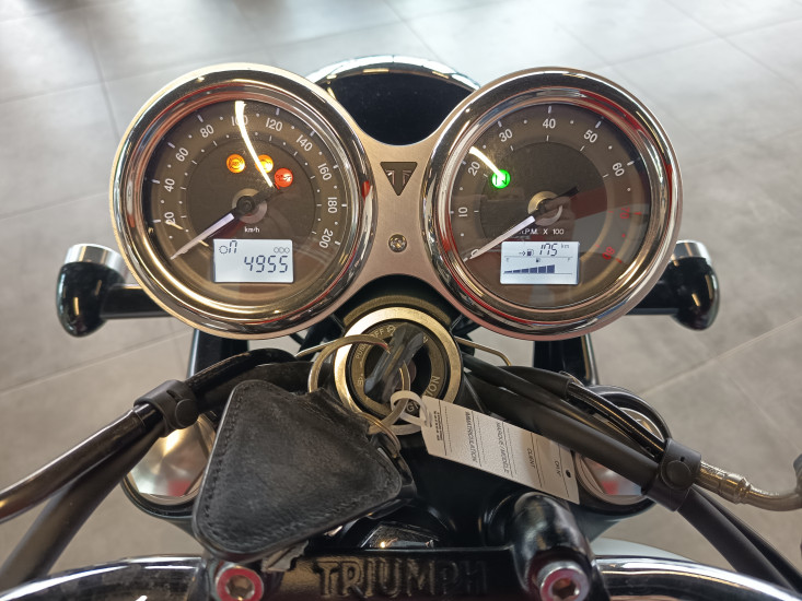 TRIUMPH BONNEVILLE T100 BUD EKINS - 12/2020 - 4960 KMS - MERIGNAC