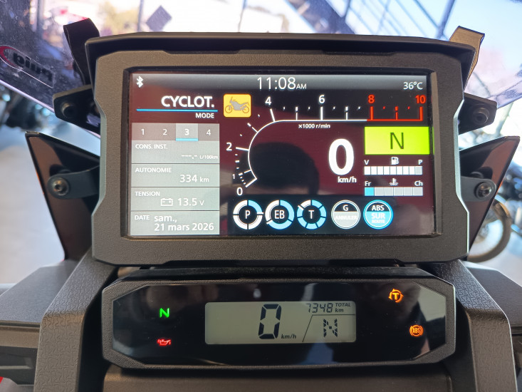 HONDA CRF 1100 L AFRICA TWIN  BOITE DCT - 09/2023 - 7350 KMS - MERIGNAC