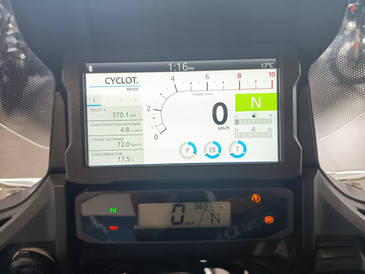 HONDA NT 1100 BOITE MANUELLE - 11/2022 - 56580 KMS - MERIGNAC